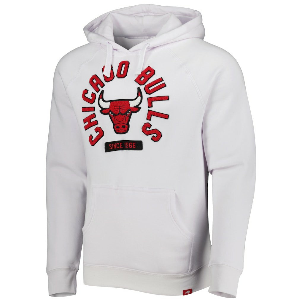 Chicago Bulls Sportiqe Unisex Athos Olson Tri-Blend Pullover Hoodie
