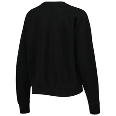 Chicago Bulls Sportiqe Women's Ashlyn Brava Raglan Pullover Sweatshirt