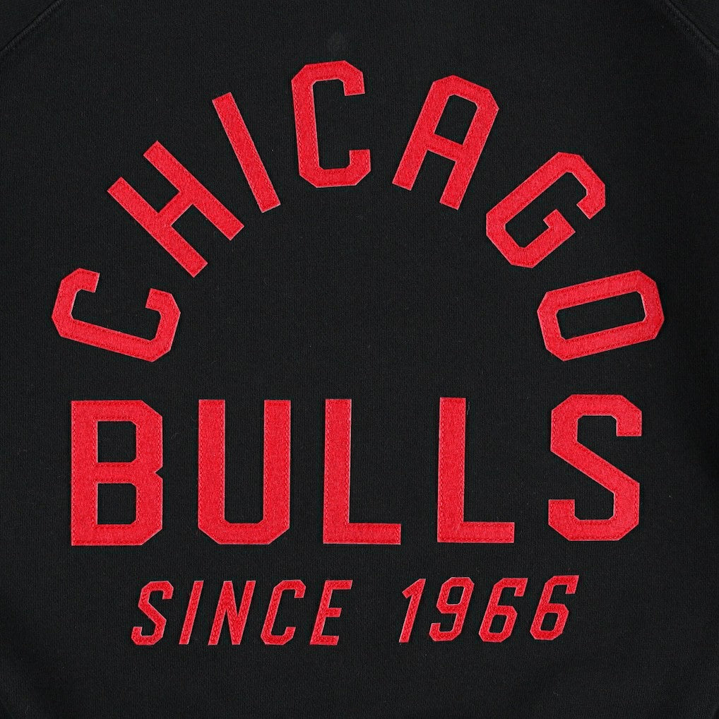 Chicago Bulls Sportiqe Women's Ashlyn Brava Raglan Pullover Sweatshirt