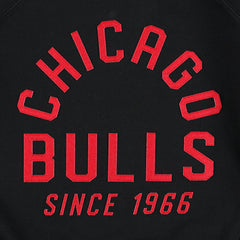 Chicago Bulls Sportiqe Women's Ashlyn Brava Raglan Pullover Sweatshirt