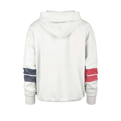 Cream Washington Nationals '47 Women's Harper Pullover Hoodie