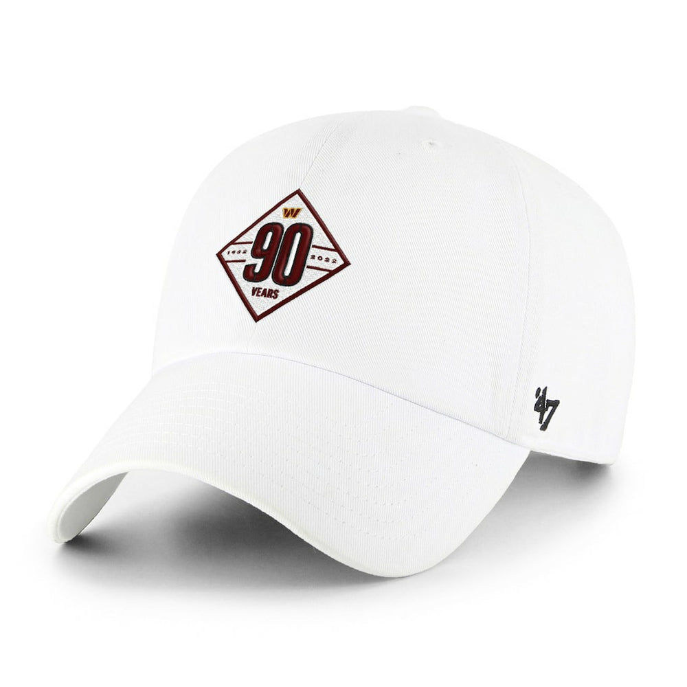 '47 90th Season Clean Up Adjustable Hat - Washington Commanders Hats