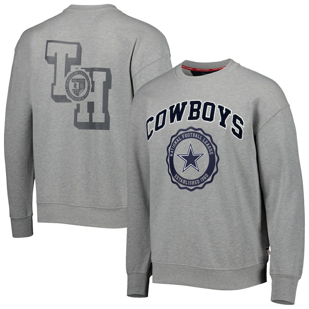 Tommy Hilfiger Ronald Crew Sweatshirt - Dallas Cowboys Sweatshirts