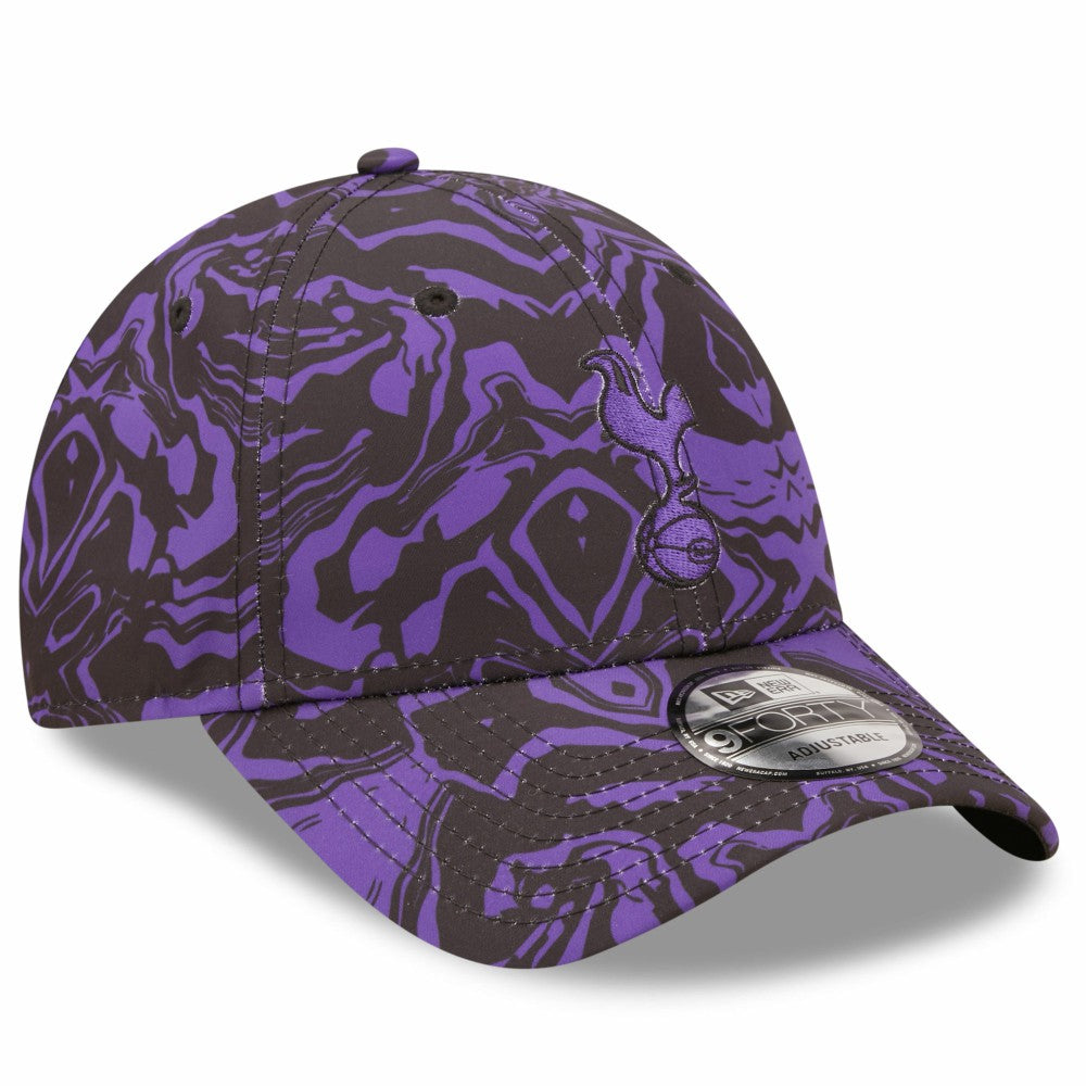 Tottenham Hotspur New Era Allover Print 9FORTY Adjustable Hat