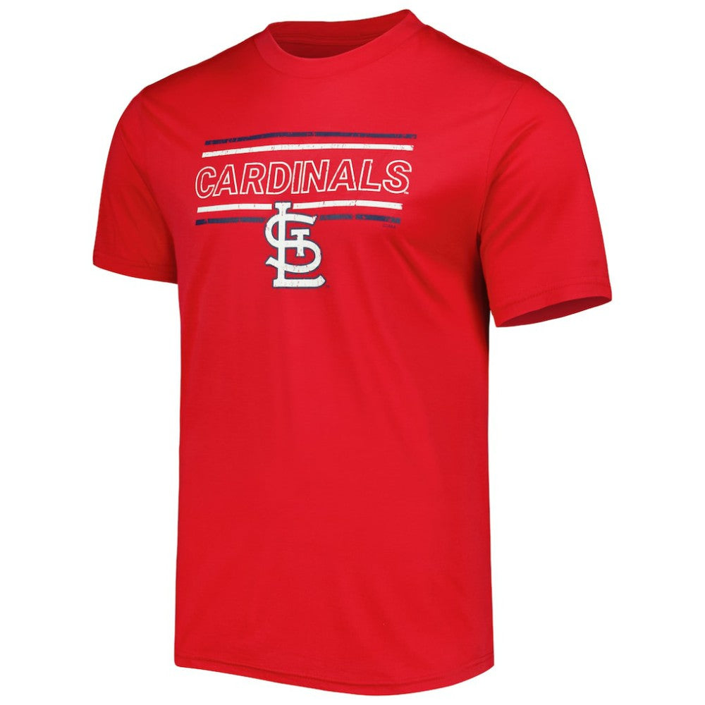 Red/Navy St. Louis Cardinals Concepts Sport Badge Top & Pants Sleep Set