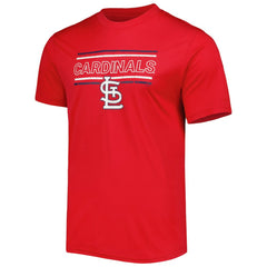Red/Navy St. Louis Cardinals Concepts Sport Badge Top & Pants Sleep Set