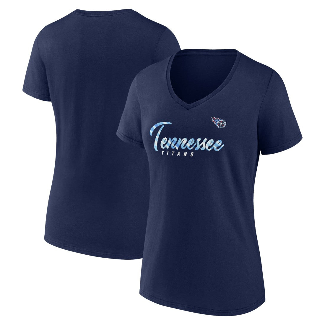 Women's Shine Time V-Neck T-Shirt - Tennessee Titans T-shirts