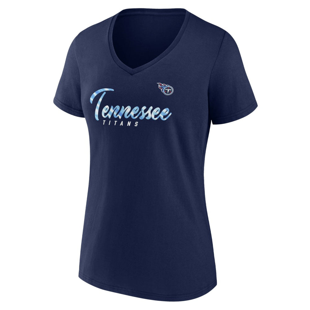 Women's Shine Time V-Neck T-Shirt - Tennessee Titans T-shirts