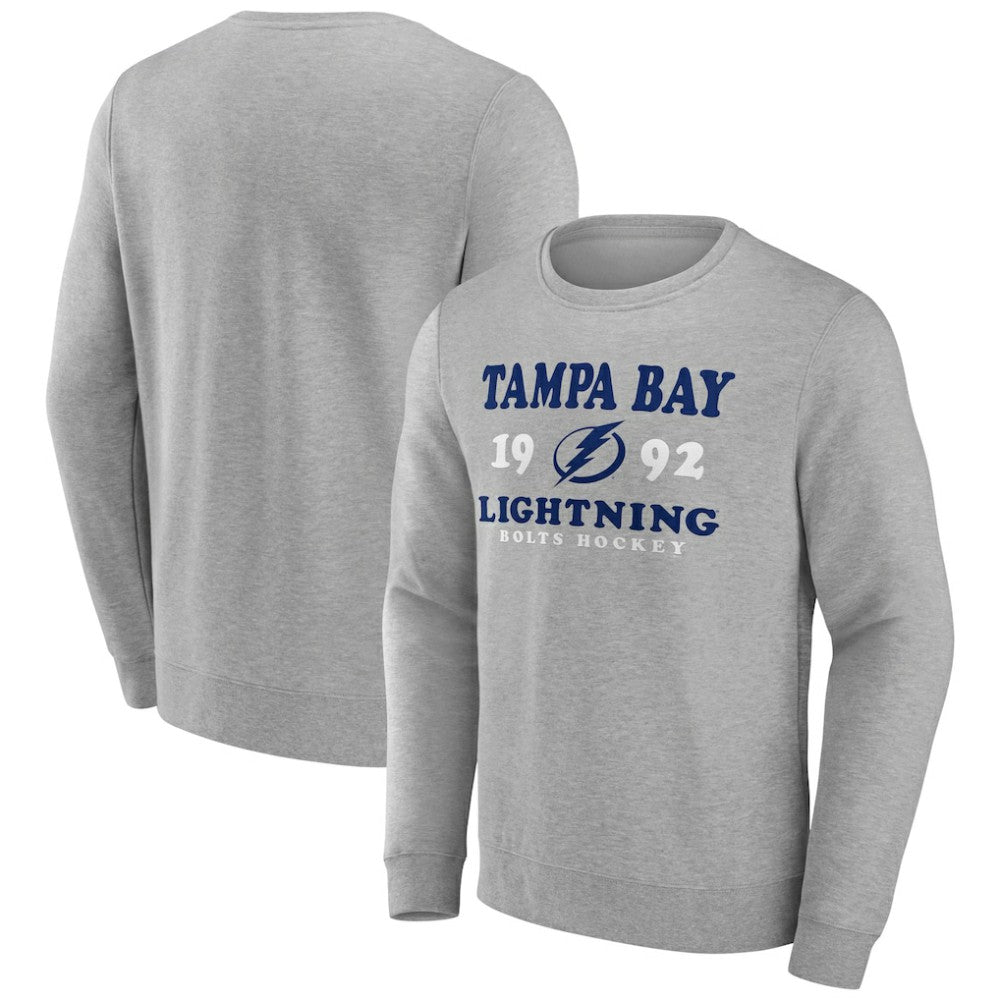 NHL Tampa Bay Lightning Fanatics Fierce Competitor Pullover Sweatshirt