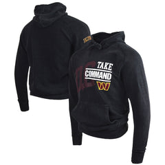 Take Command  DC PROPER Unisex Mineral Wash Vintage Pullover Hoodie - Washington Commanders Hoodies