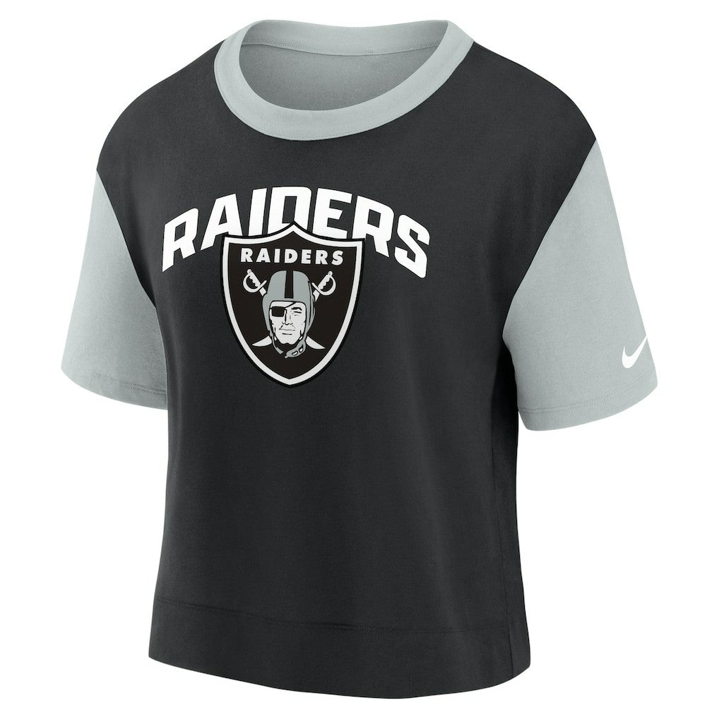Women's High Hip Fashion T-Shirt - Las Vegas Raiders T-shirts