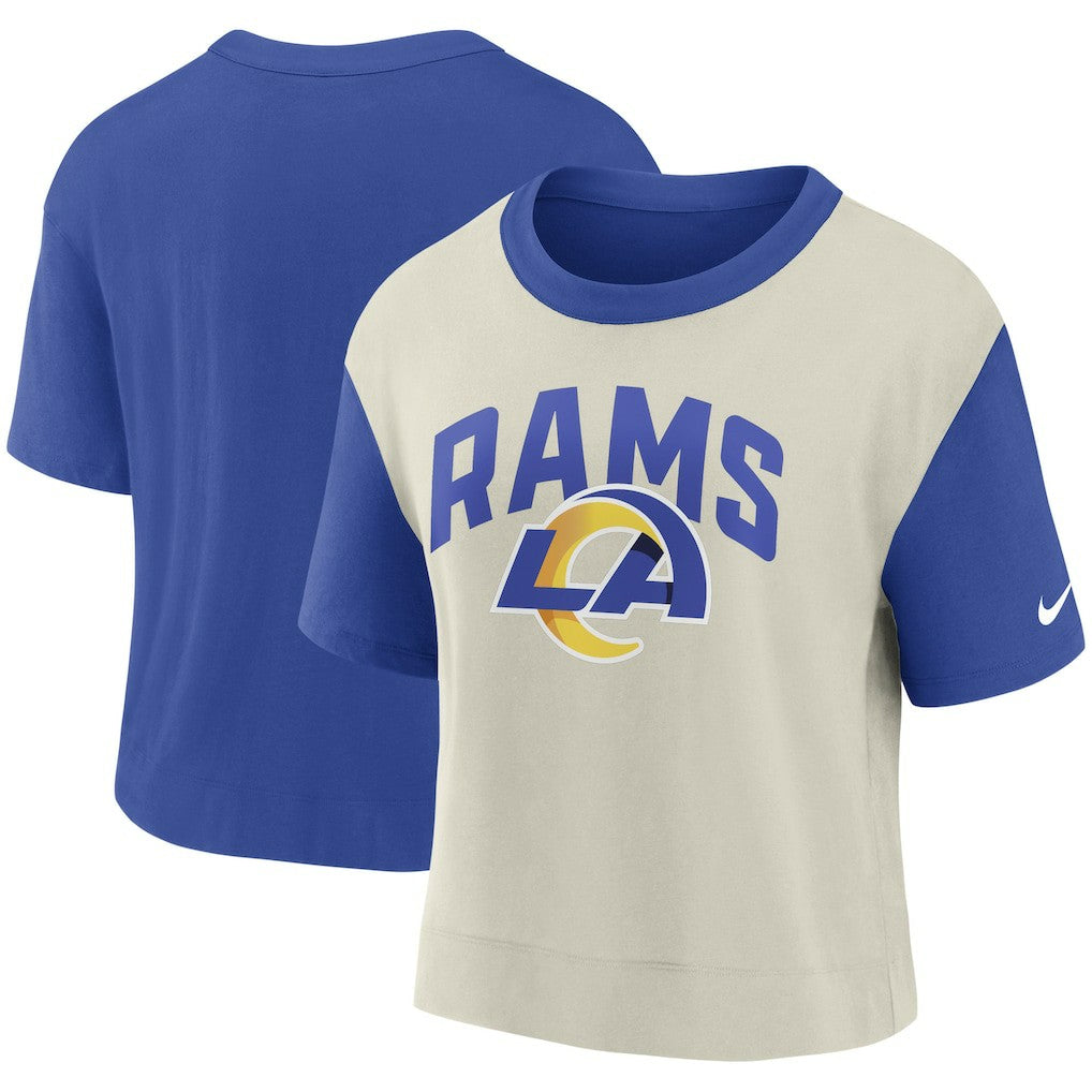 Women's High Hip Fashion T-Shirt - Los Angeles Rams T-shirts