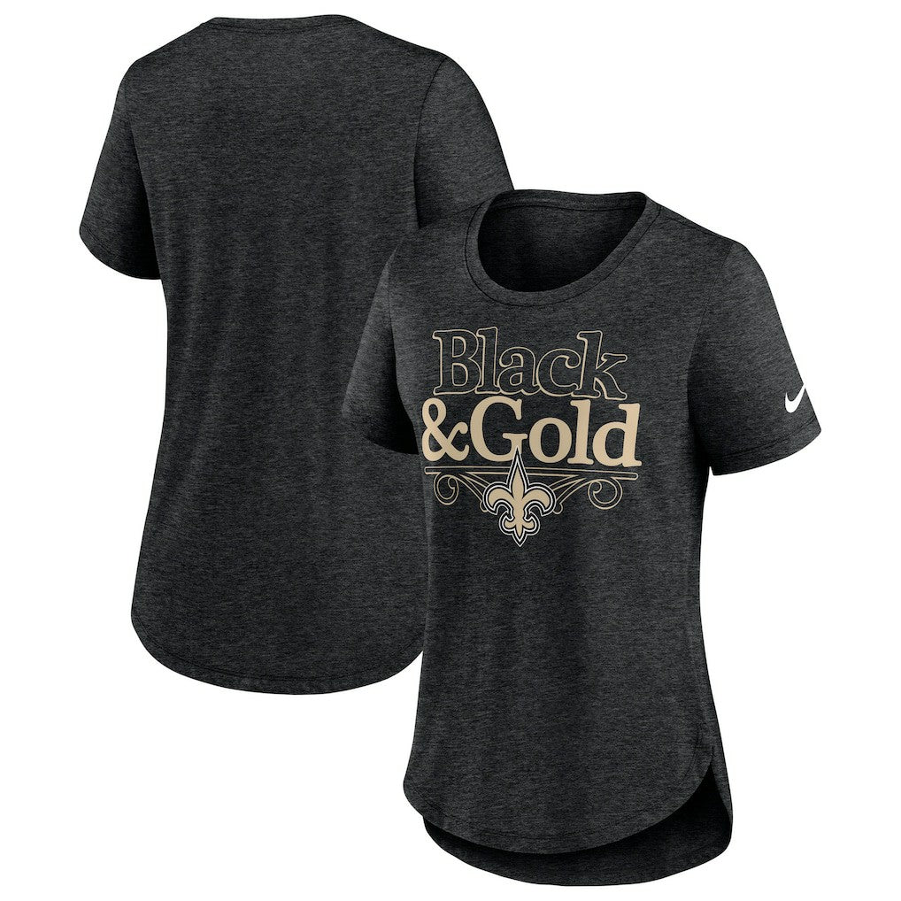 Women's Local Fashion Tri-Blend T-Shirt - New Orleans Saints T-shirts