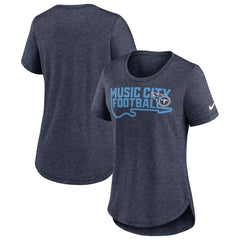 Women's Local Fashion Tri-Blend T-Shirt - Tennessee Titans T-shirts