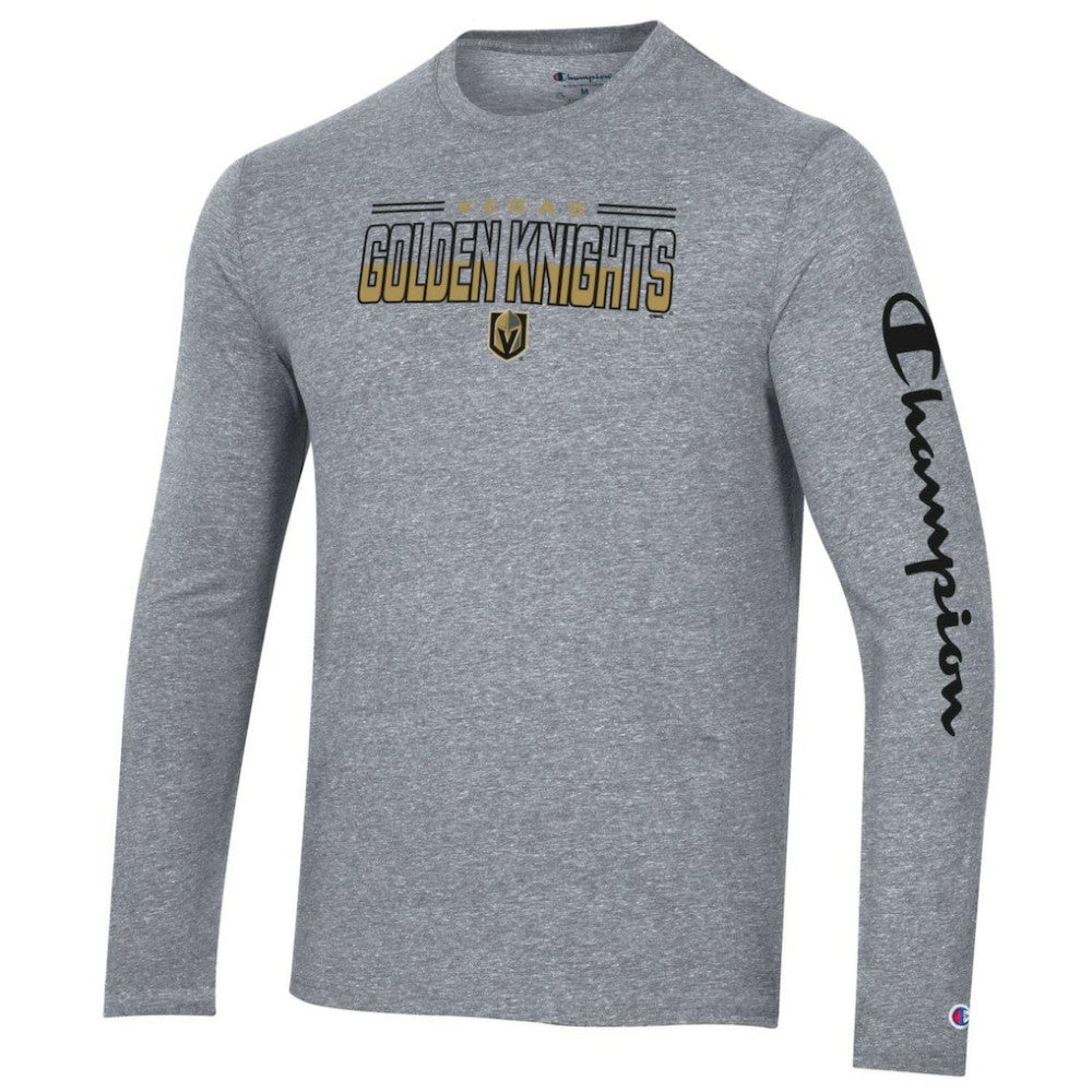 NHL Vegas Golden Knights Champion Tri-Blend Long Sleeve T-Shirt