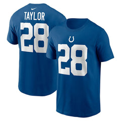 Jonathan Taylor  Player Name & Number T-Shirt - Indianapolis Colts T-shirts