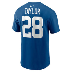 Jonathan Taylor  Player Name & Number T-Shirt - Indianapolis Colts T-shirts