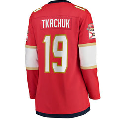 NHL Matthew Tkachuk Florida Panthers Fanatics Women's Home Breakaway Player Jersey