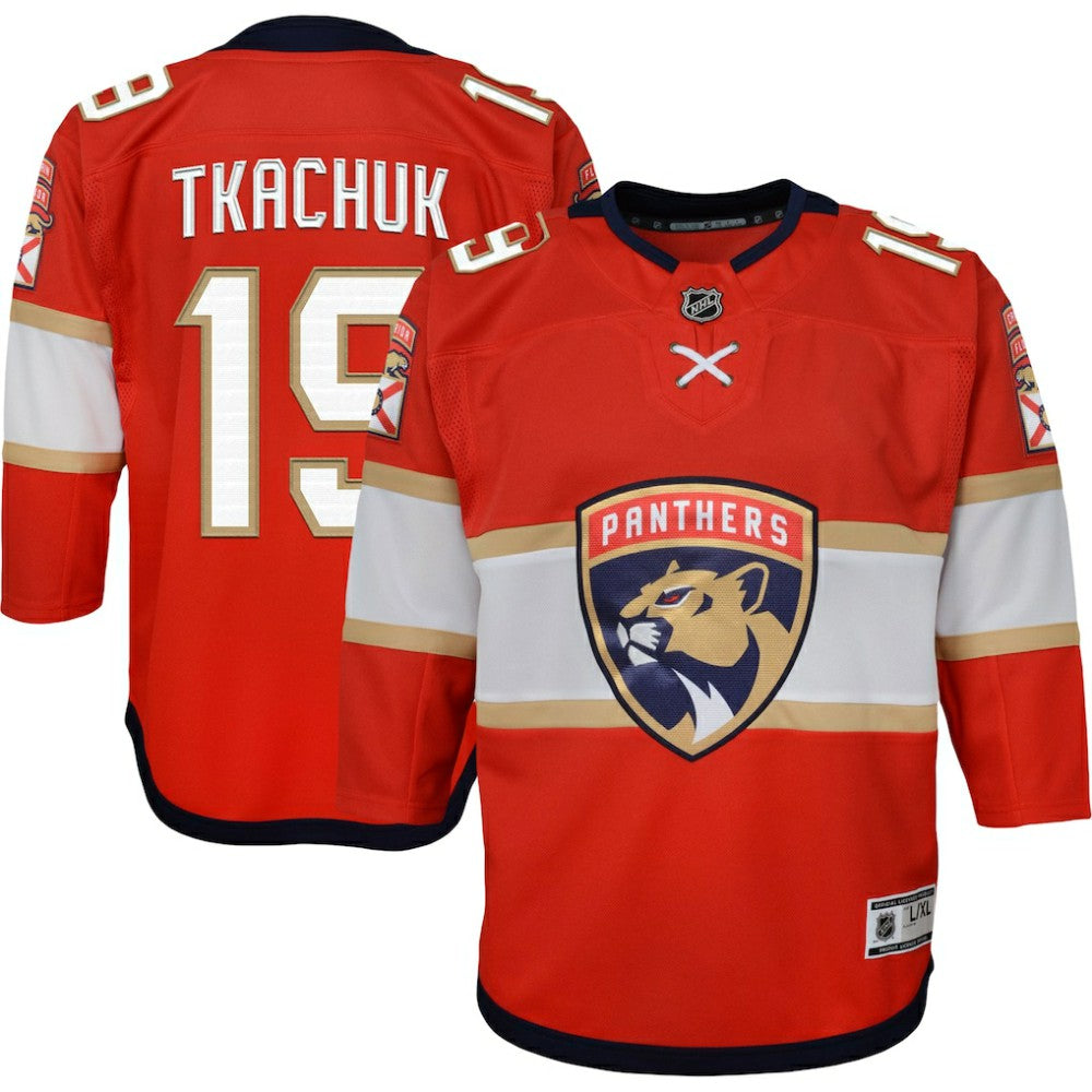 NHL Matthew Tkachuk Florida Panthers Youth Home Premier Player Jersey