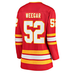 NHL MacKenzie Weegar Calgary Flames Fanatics Women's Home Breakaway Player Jersey