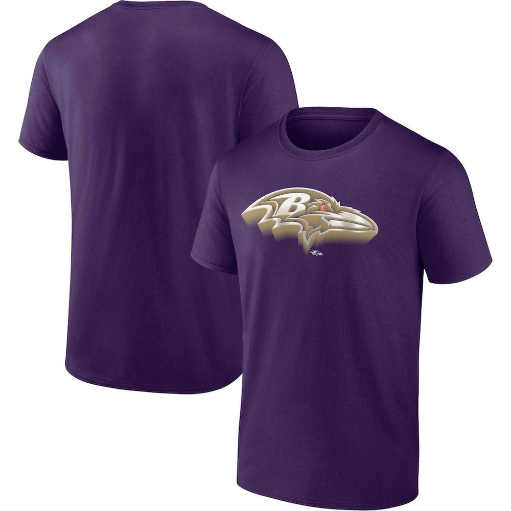 Chrome Dimension T-Shirt - Baltimore Ravens T-shirts