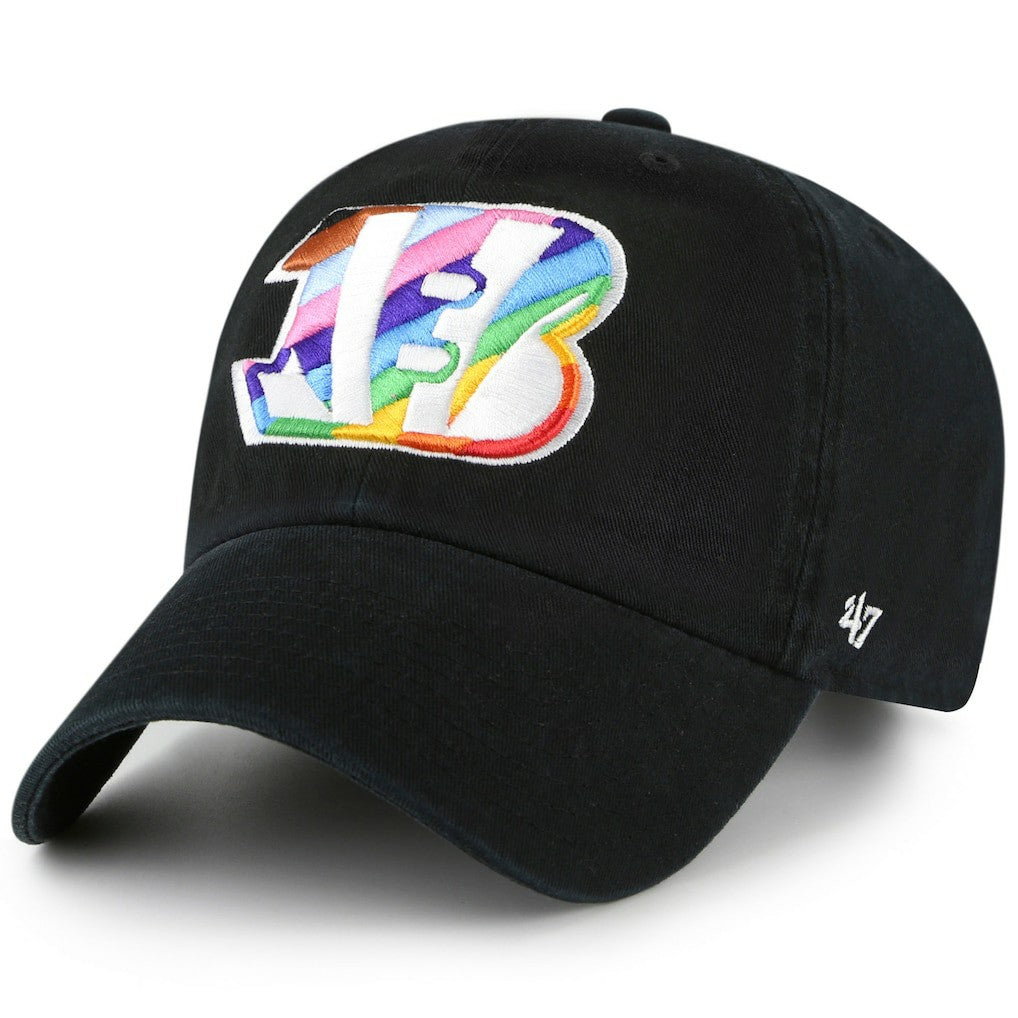 '47 Team Pride Clean Up Adjustable Hat - Cincinnati Bengals Hats