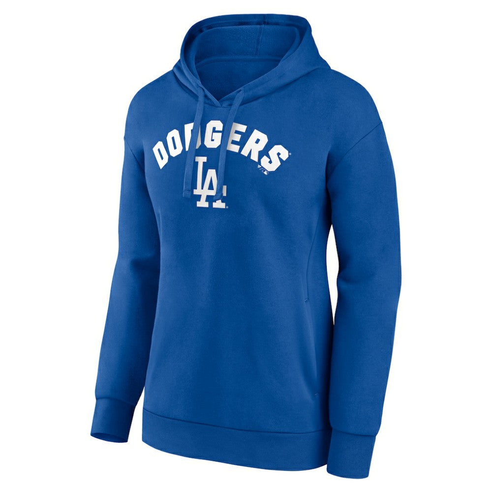 Royal Los Angeles Dodgers Women's Personalized Team Winning Streak Pullover Hoodie