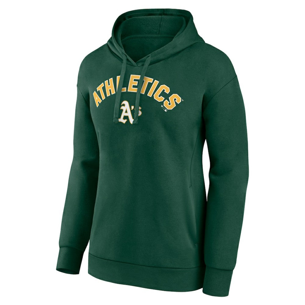 Green Athletics Women's Personalized Team Winning Streak Pullover Hoodie
