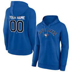 Royal Toronto Blue Jays Women's Personalized Team Winning Streak Pullover Hoodie