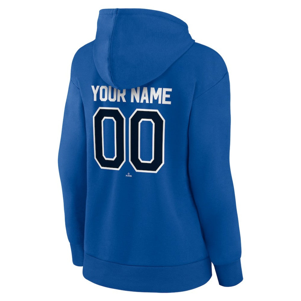 Royal Toronto Blue Jays Women's Personalized Team Winning Streak Pullover Hoodie