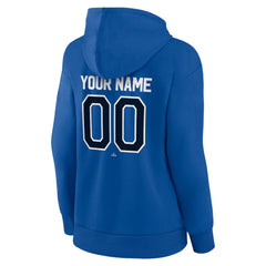 Royal Toronto Blue Jays Women's Personalized Team Winning Streak Pullover Hoodie