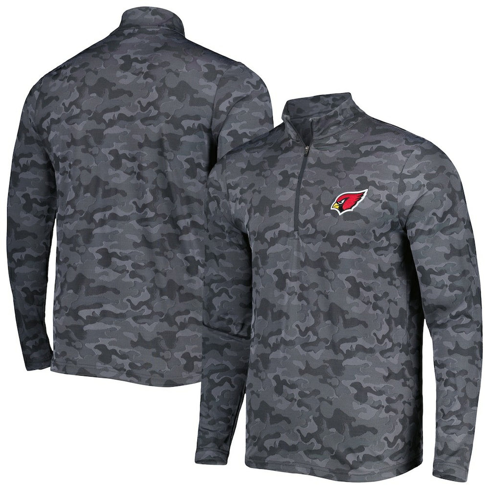 Antigua Brigade Quarter-Zip Sweatshirt - Arizona Cardinals Sweatshirts