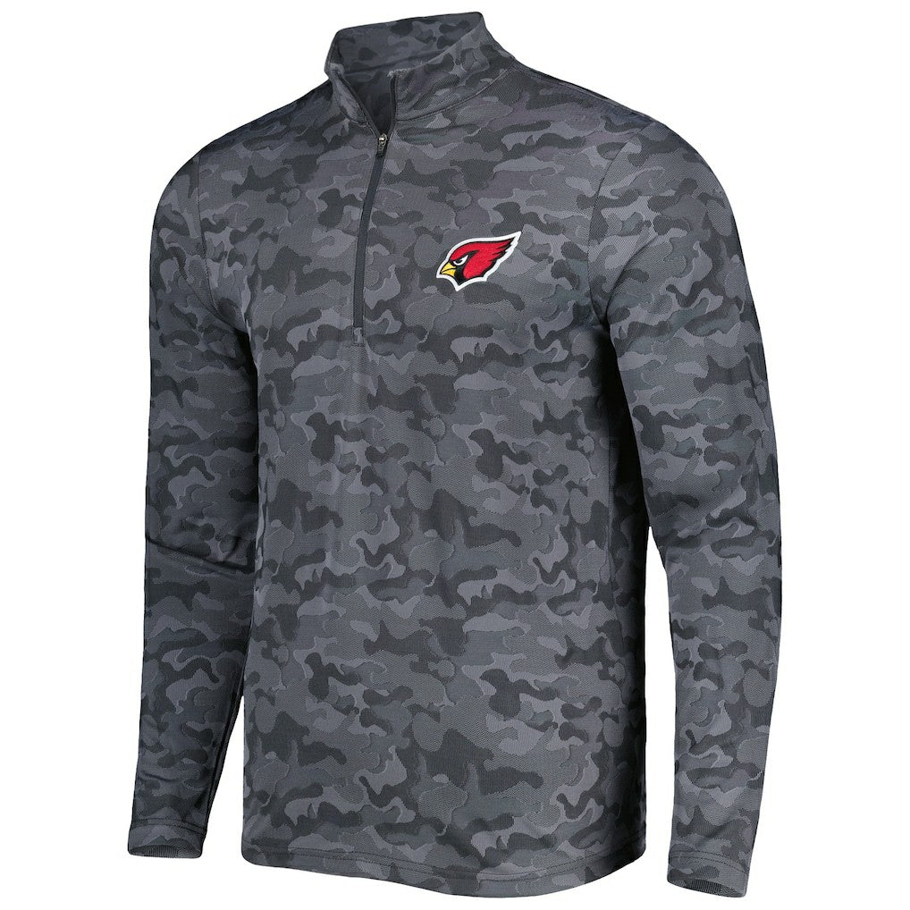 Antigua Brigade Quarter-Zip Sweatshirt - Arizona Cardinals Sweatshirts