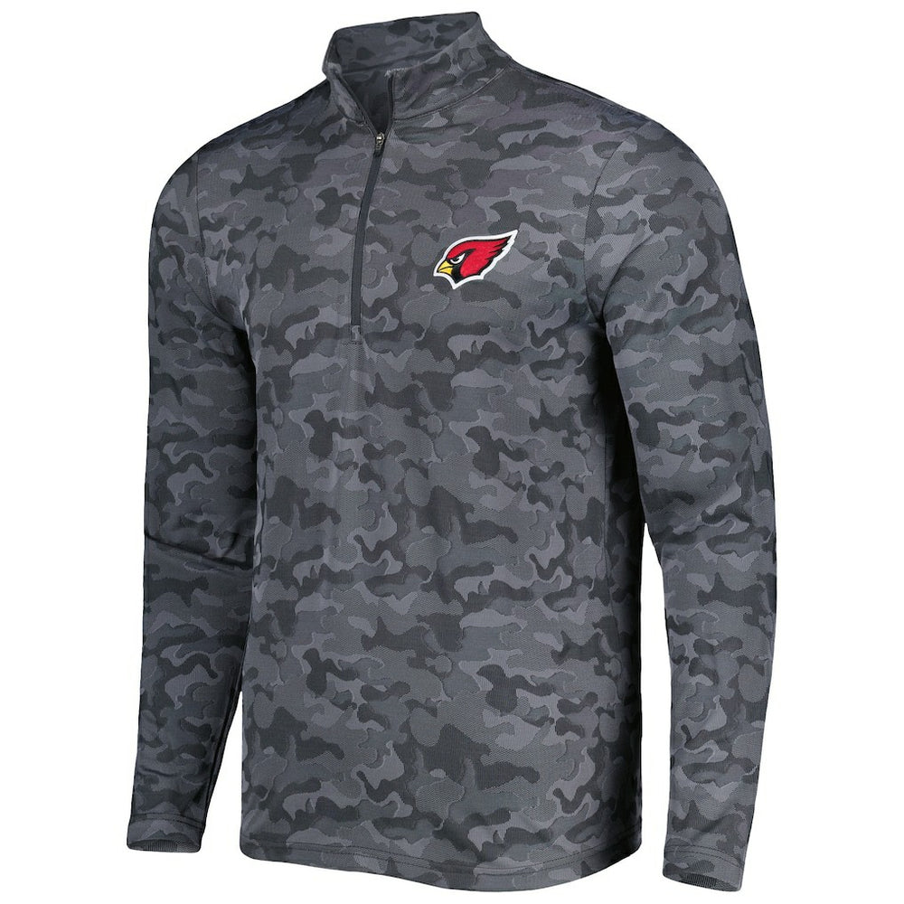 Antigua Brigade Quarter-Zip Sweatshirt - Arizona Cardinals Sweatshirts