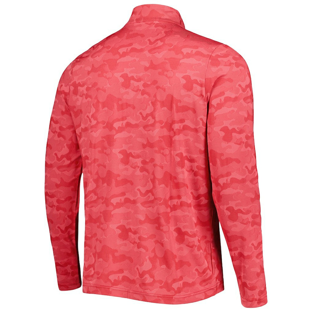 Antigua Brigade Throwback Quarter-Zip Top - Arizona Cardinals Tops