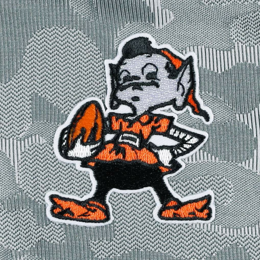 Antigua Brigade Throwback Quarter-Zip Top - Cleveland Browns Tops