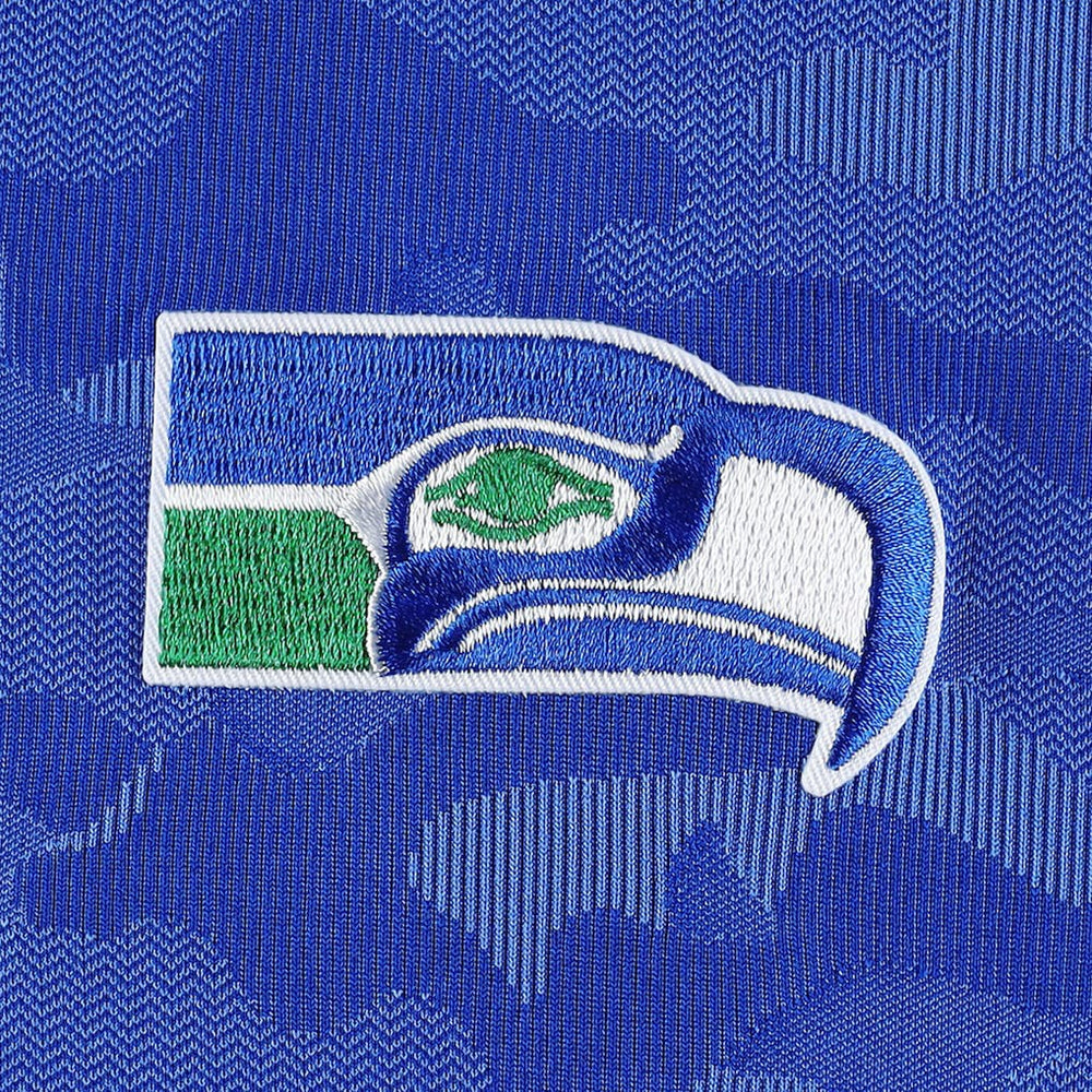 Antigua Brigade Throwback Quarter-Zip Top - Seattle Seahawks Tops