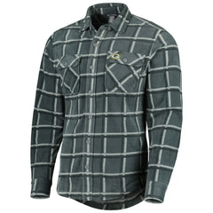 Antigua Industry Flannel Button-Up Shirt Jacket - Green Bay Packers Jackets
