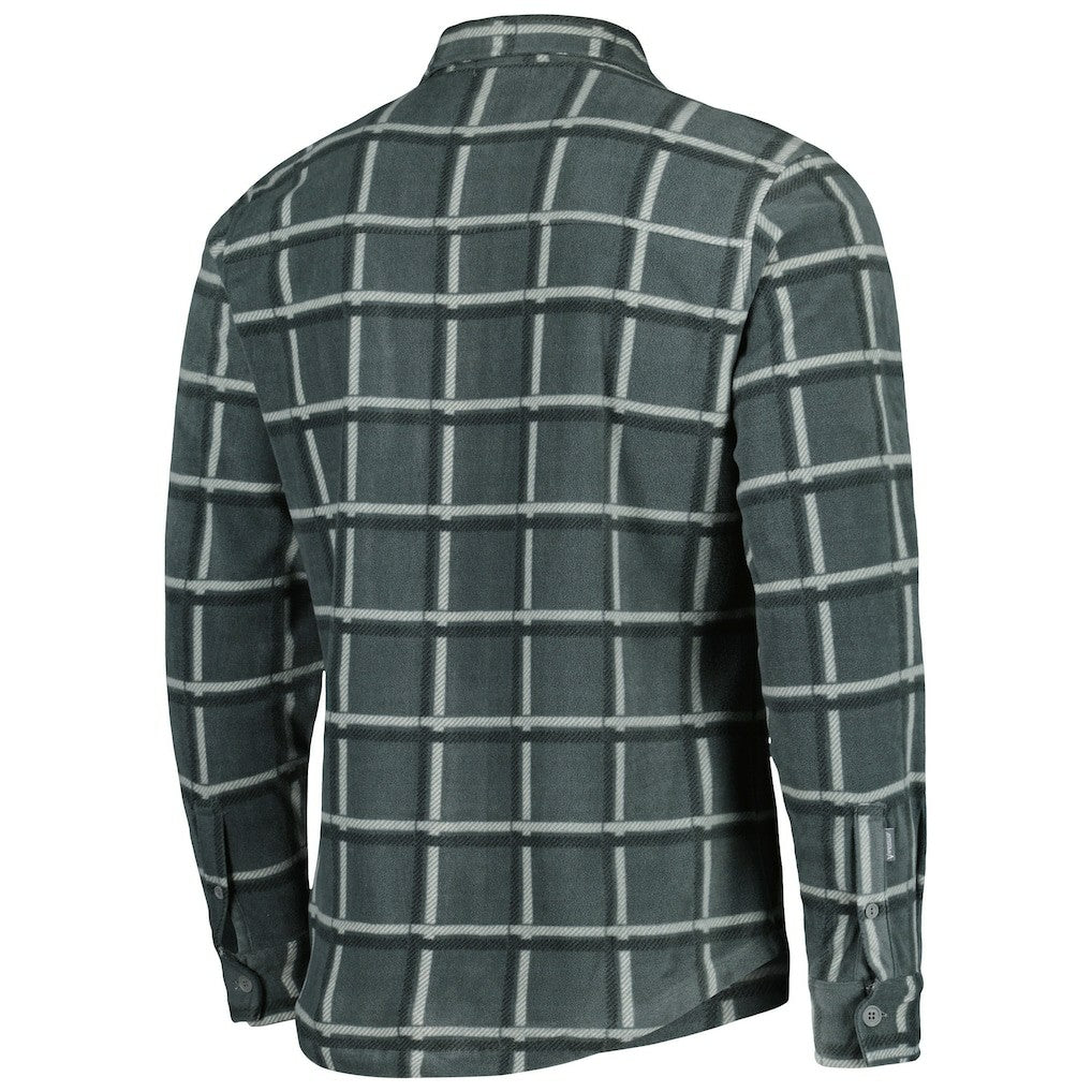 Antigua Industry Flannel Button-Up Shirt Jacket - Green Bay Packers Jackets