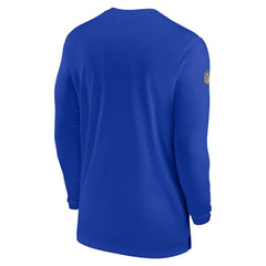 Sideline Coach Performance Long Sleeve T-Shirt - Los Angeles Rams T-shirts