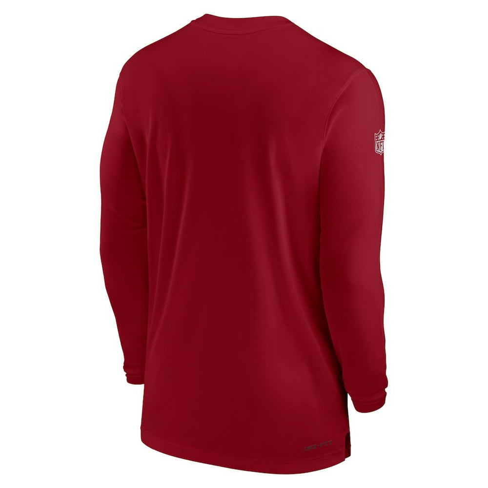 Sideline Coach Performance Long Sleeve T-Shirt - Arizona Cardinals T-shirts