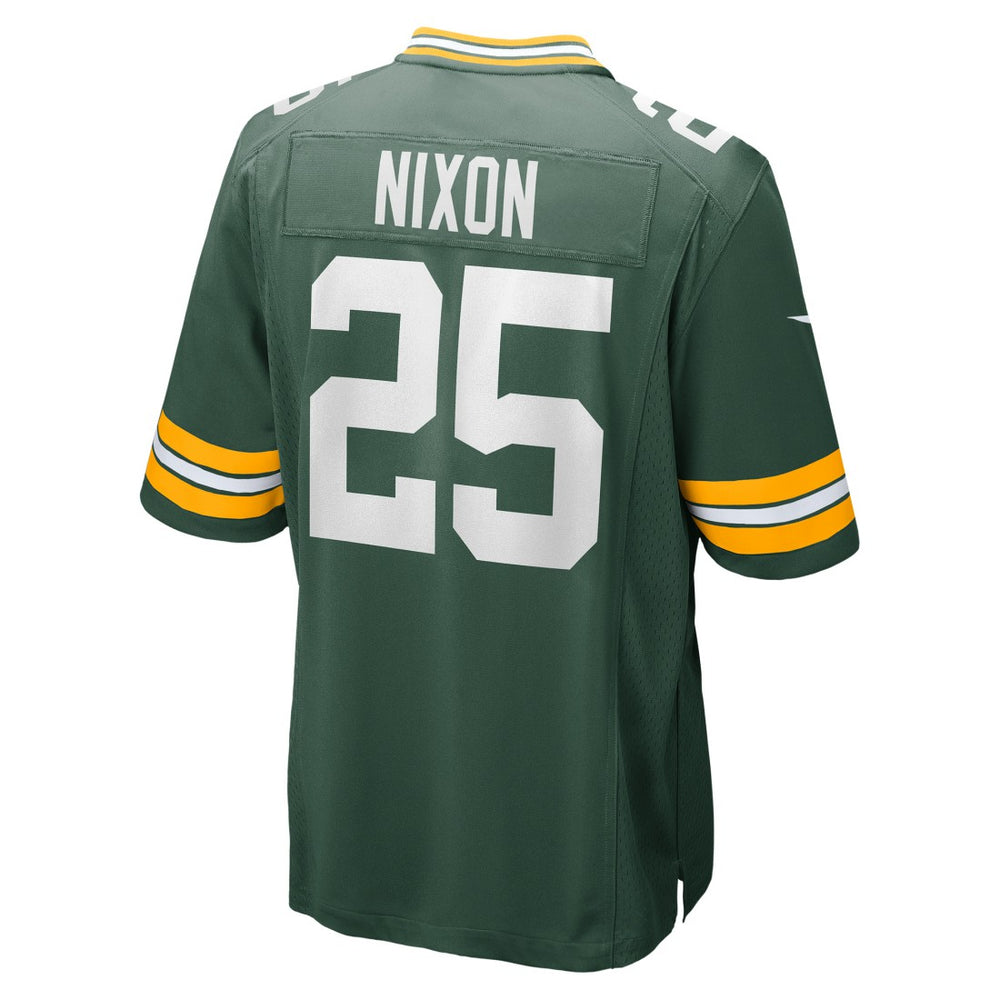 Keisean Nixon  Game Player Jersey - Green Bay Packers Jerseys
