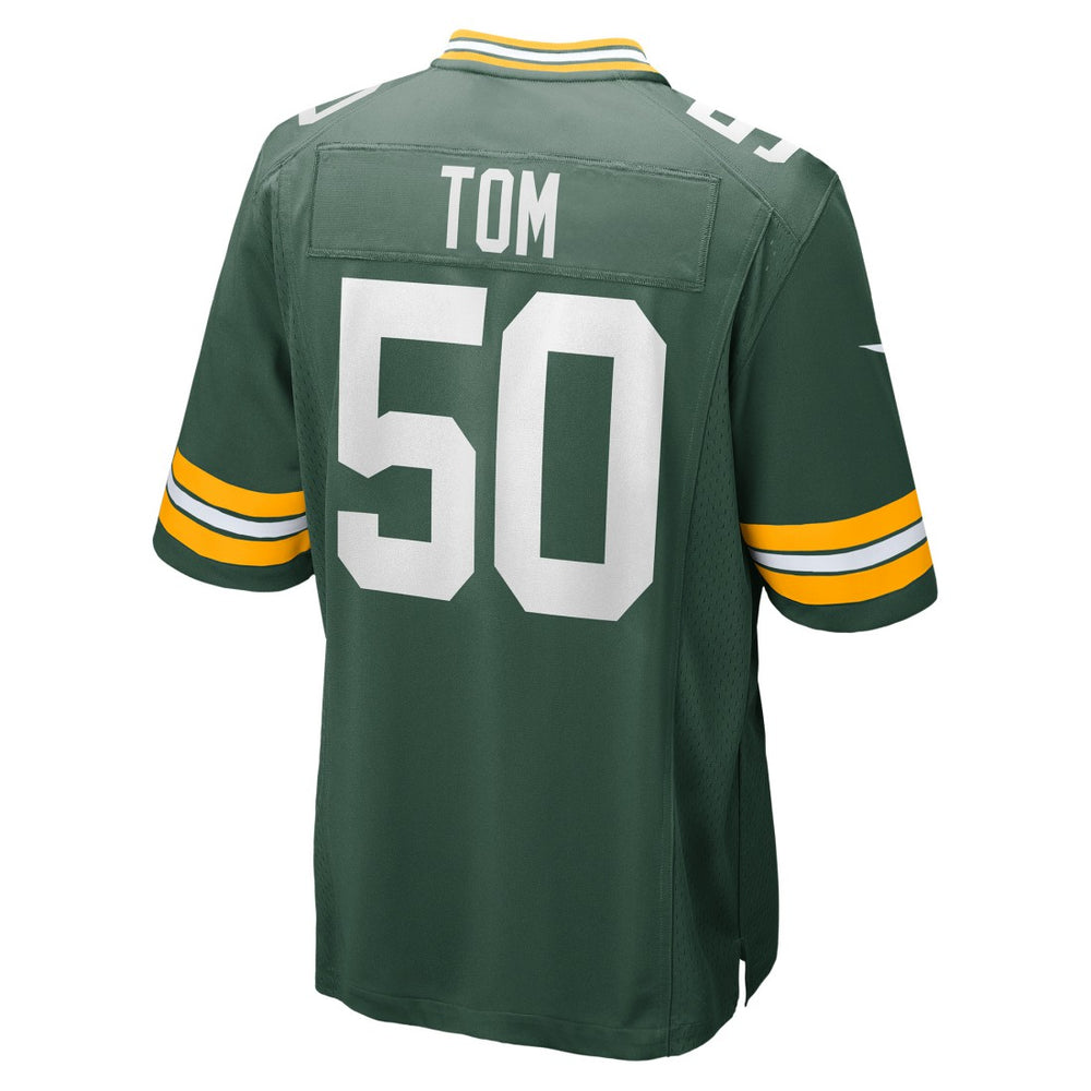 Zach Tom  Game Player Jersey - Green Bay Packers Jerseys