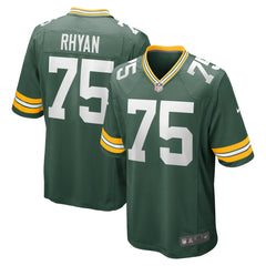 Sean Rhyan  Game Player Jersey - Green Bay Packers Jerseys