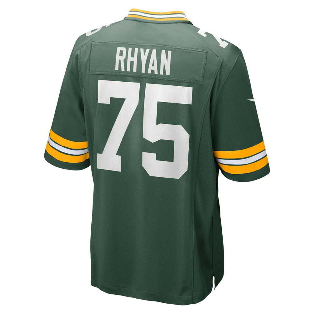 Sean Rhyan  Game Player Jersey - Green Bay Packers Jerseys