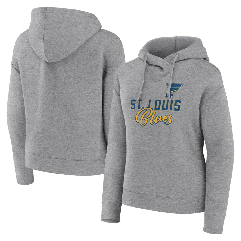 NHL St. Louis Blues Fanatics Women's Script Favorite Pullover Hoodie
