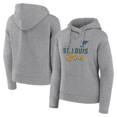 NHL St. Louis Blues Fanatics Women's Script Favorite Pullover Hoodie