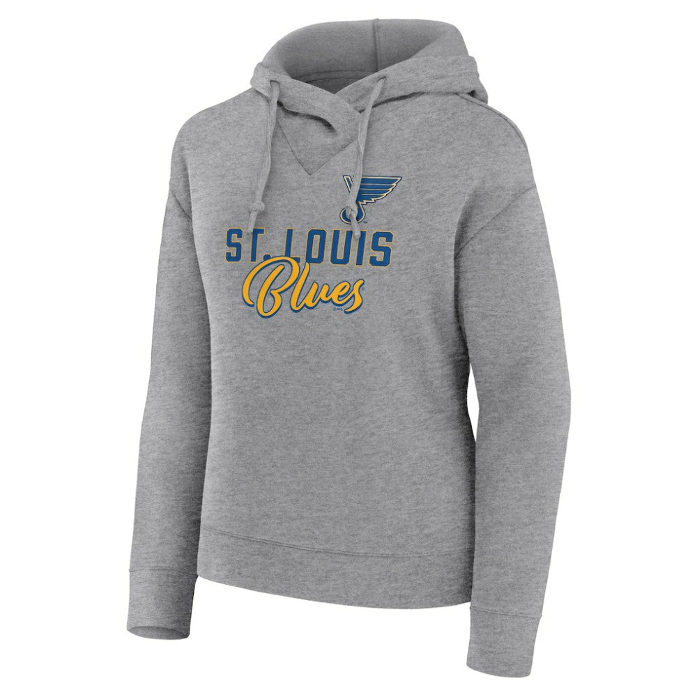 NHL St. Louis Blues Fanatics Women's Script Favorite Pullover Hoodie