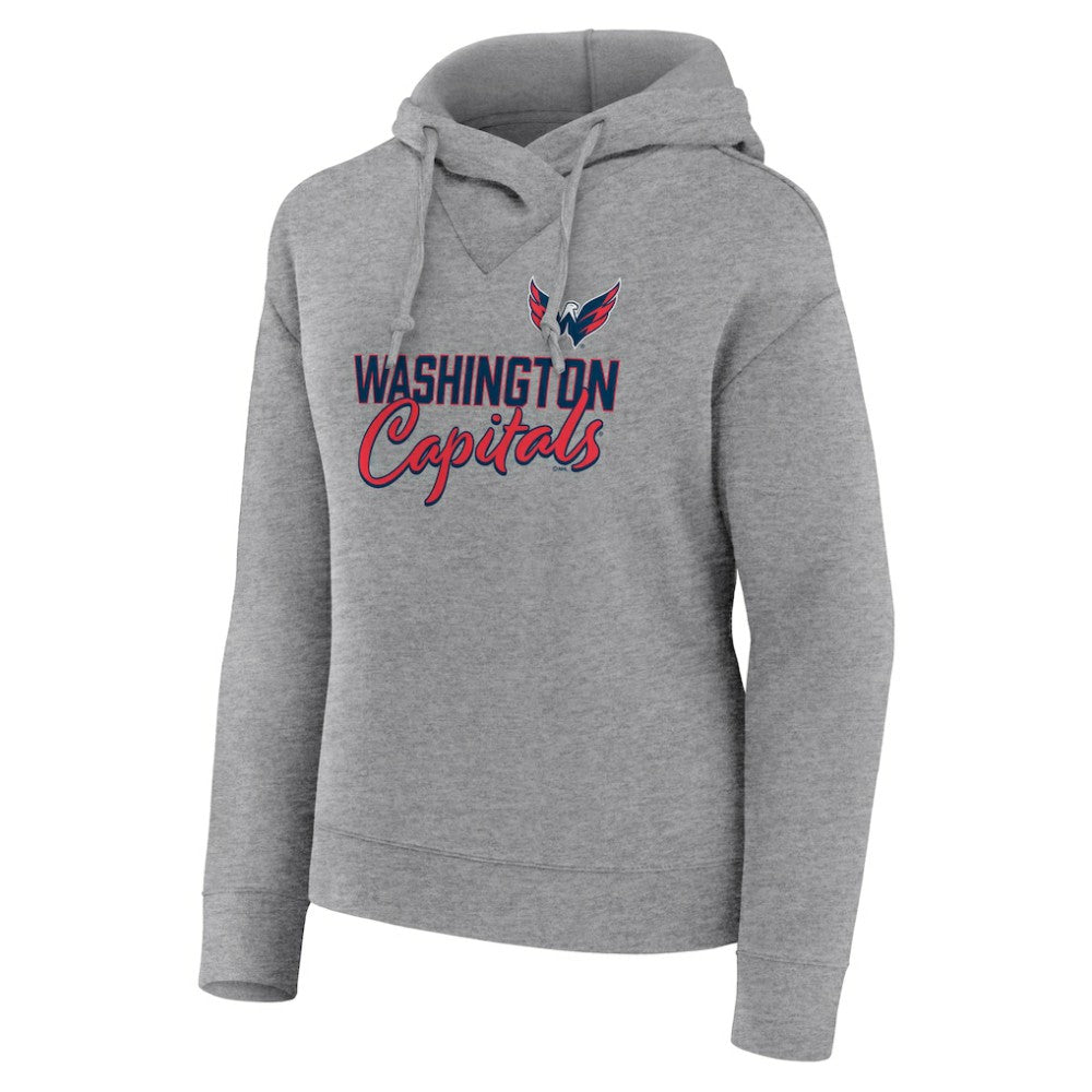 NHL Washington Capitals Fanatics Women's Script Favorite Pullover Hoodie