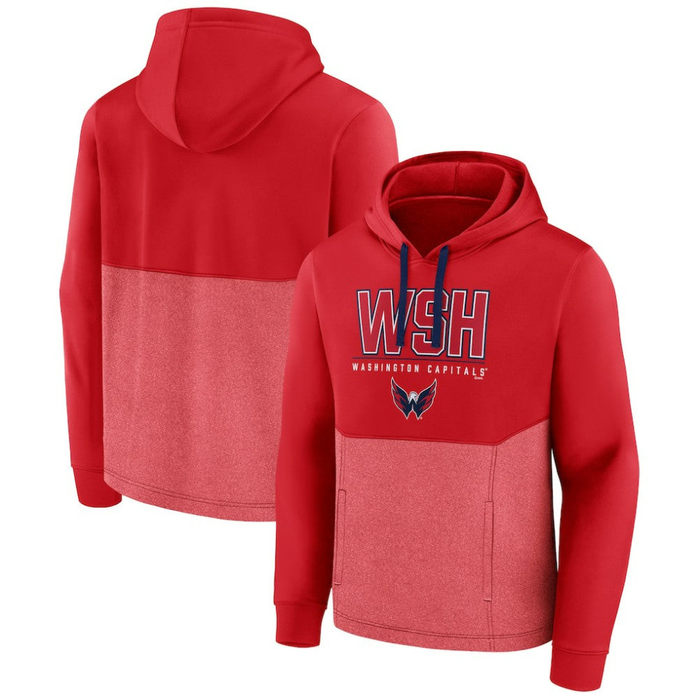 NHL Washington Capitals Fanatics Successful Tri-Blend Pullover Hoodie